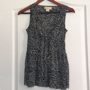 Michael Kors sleeveless summer top sz XS